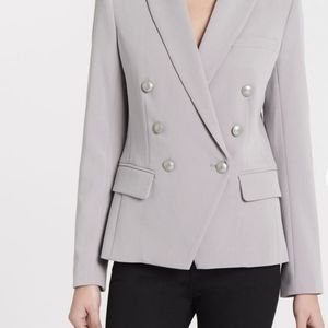 L'agence Kenzie Blazer in Pearl Gray